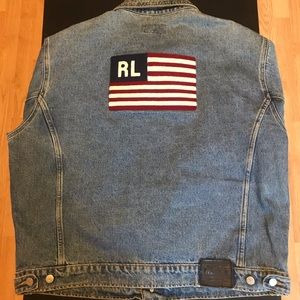 Polo Jeans Co. Ralph Lauren “RL” Flag Denim Jacket
